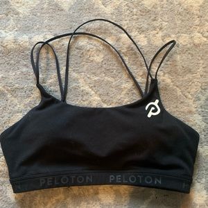 Peloton speed up black bra NWOT